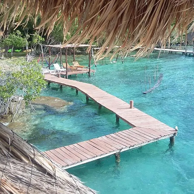 ** ホテル Villas Eco-Romanticas Kuuch Ka'Anil バカラル メキシコ